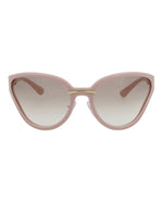 Pink Pink Brown - Prada - Cat-Eye Frame Acetate Sunglasses - 0