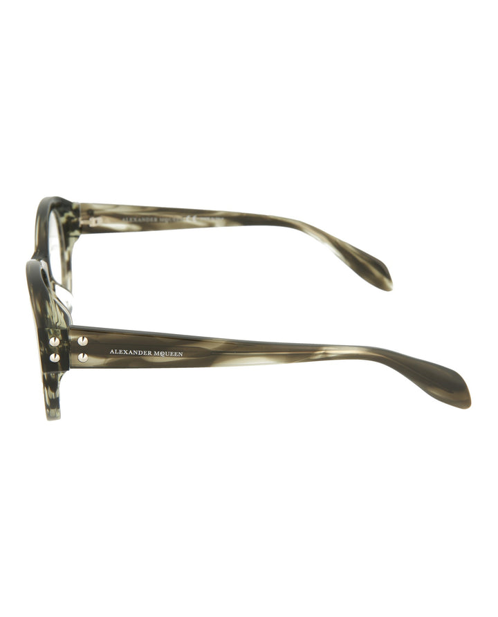 Avana Avana Transparent - Alexander McQueen - Round-Frame Optical Glasses