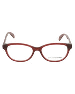 Shiny Milky Burgundy - Alexander McQueen - Cat-Eye Frame Optical Glasses - 0