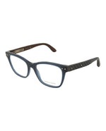 Blue Blue Transparent - Bottega Veneta - Square-Frame Optical Glasses - 1
