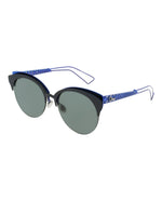Grey Silver - Dior - Cat-Eye Metal Sunglasses - 1