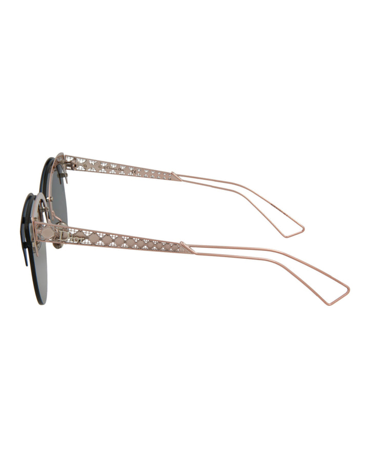 Azure Ml Ar - Dior - Cat-Eye Metal Sunglasses