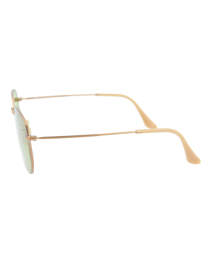 Copper - Rayban - Hexagonal Metal Sunglasses