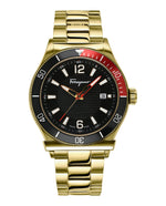 IP Yellow Gold - Salvatore Ferragamo - Ferragamo 1898 Sport Bracelet Watch - 0