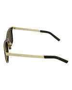 Havana Gold Green - Saint Laurent - Square-Frame Acetate Sunglasses - 2