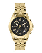 Gold - Versus Versace - Chrono Lion Box Set Bracelet Watch - 1