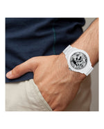 White - Versus Versace - Tokyo Silicone Lion Strap Watch - 3