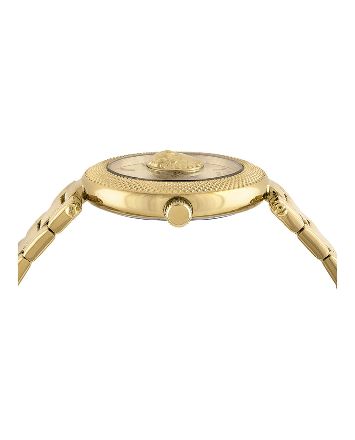 Gold - Versus Versace - Brick Lane Lion Bracelet Watch