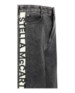 Black - Stella McCartney - Logo Tape Jeans - 2