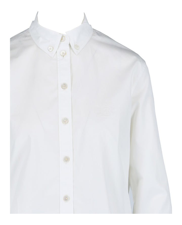 White - Burberry - Classic Cotton Shirt