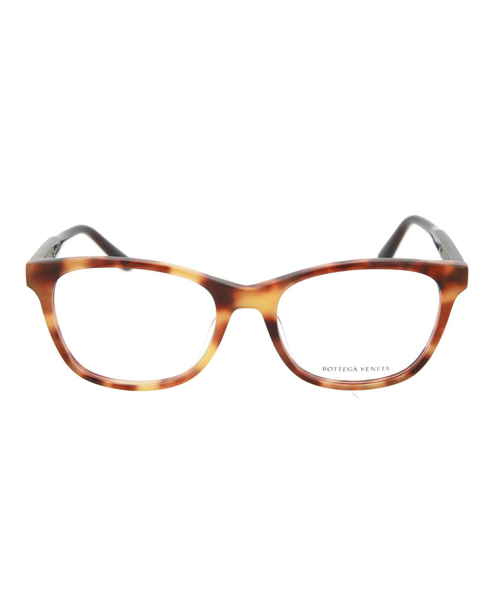 Avana Red Transparent - Bottega Veneta - Square-Frame Optical Glasses