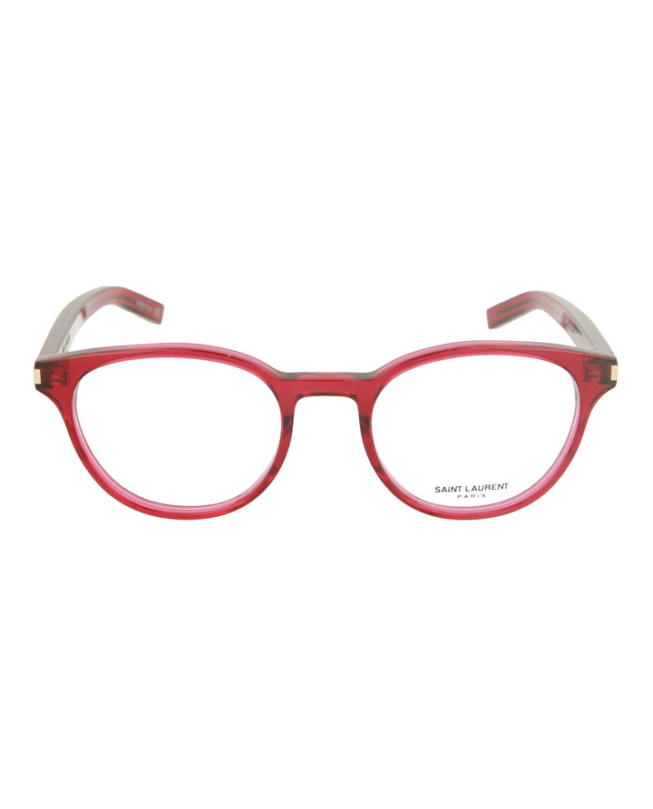 Red Red Transparent - Saint Laurent - Square-Frame Optical Frames