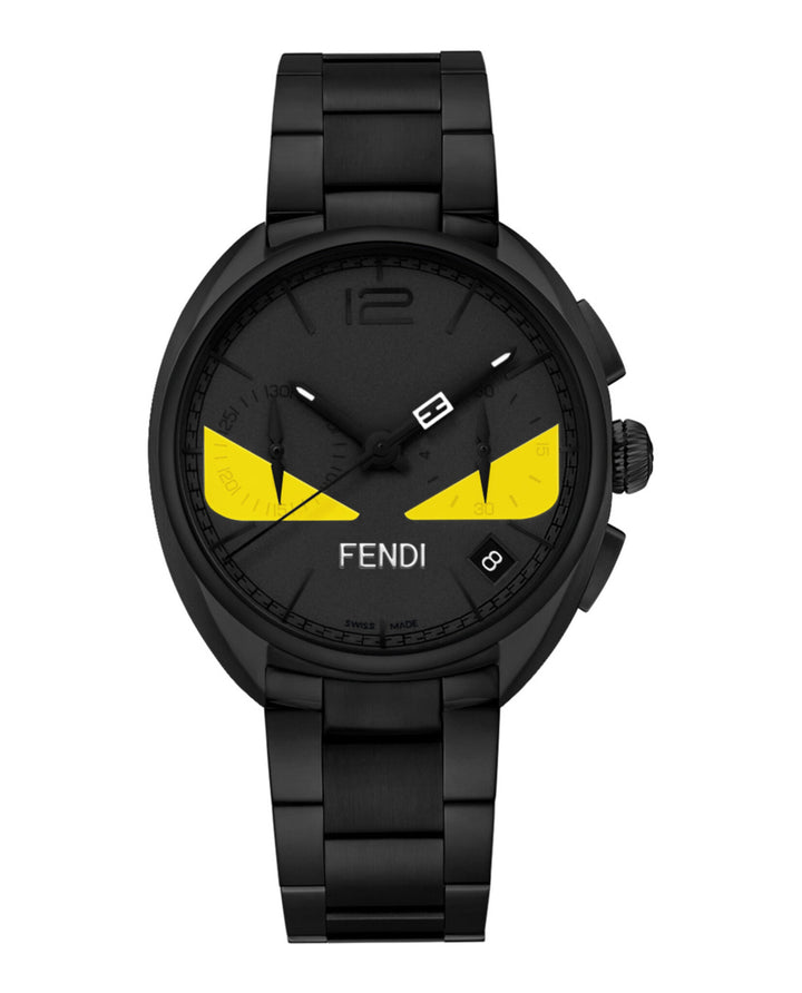 Black - FENDI - Momento Fendi Bugs Bracelet Watch