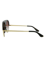 Black Gold Red - Gucci - Aviator-Style  Acetate Sunglasses - 2