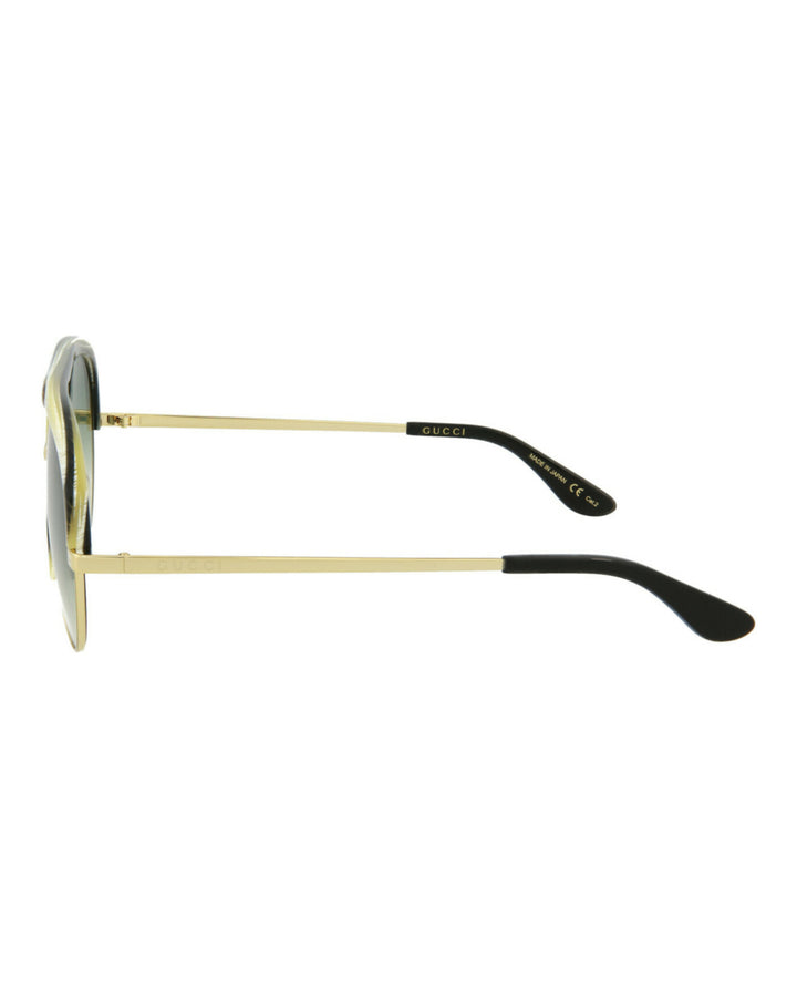 Green Gold - Gucci - Aviator-Style  Acetate Sunglasses