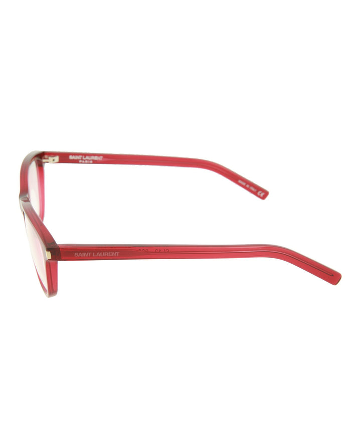 Red Clear - Saint Laurent - Square-Frame Optical Frames