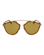 Brown - Dior - Cat-Eye Metal Sunglasses - 0