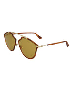 Brown - Dior - Cat-Eye Metal Sunglasses - 1